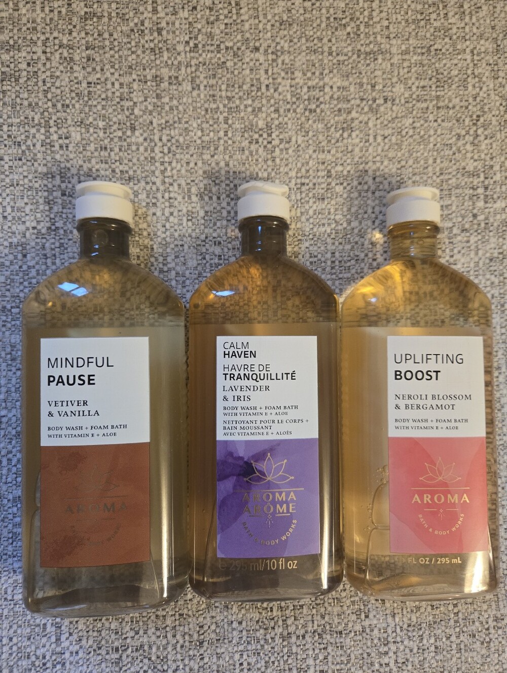 Bath And Body Works Set Of Three Body Washes